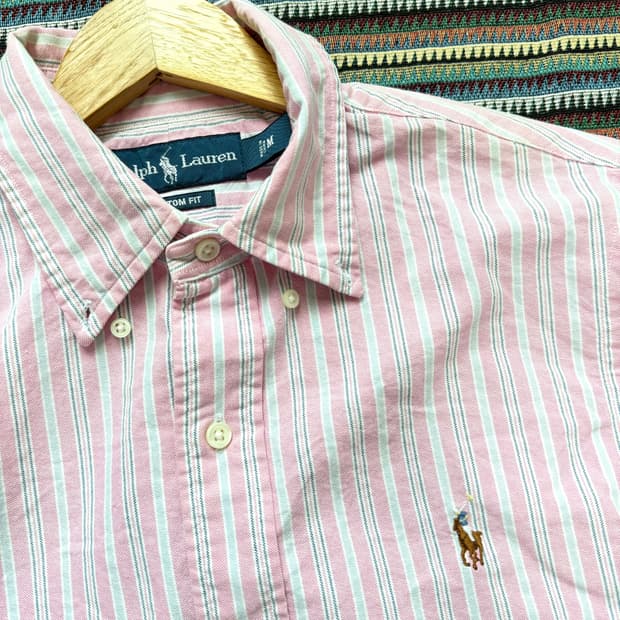 폴로 스트라이프 셔츠