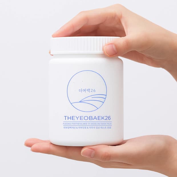 미개봉 ) 더여백26 푸딩이 모델링팩 판테할마이드 300g