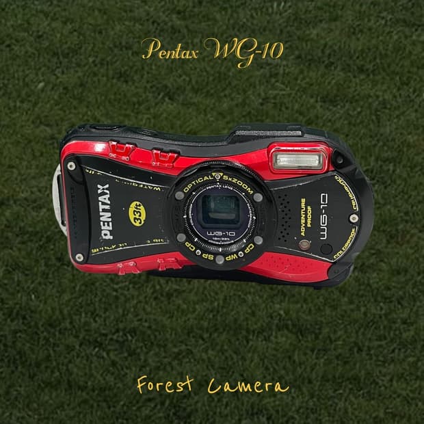 펜탁스 WG-10 디지털카메라 빈티지디카