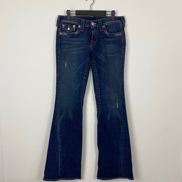 트루릴리전 조이 로우 라이즈 부츠컷 데님팬츠 29 <601>