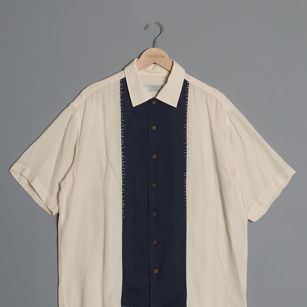 SiMPLE LiFE Front Detail Rayon Shirts
