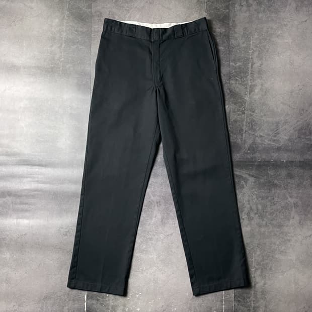 DICKIES 디키즈874 빈티지 블랙 워크 팬츠 A01003