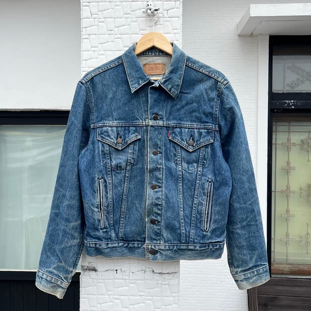 80s Made USA 리바이스 70506 트러커 자켓