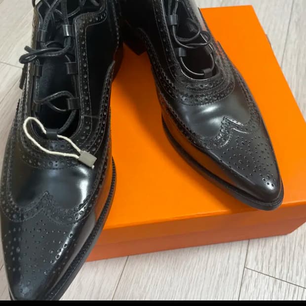 DSQUARED2 디스퀘어드2 옥스퍼드 슈즈 브로그 미사욘품(37)