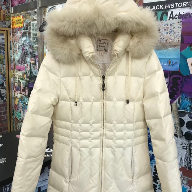 일본 빈티지  다운패딩 