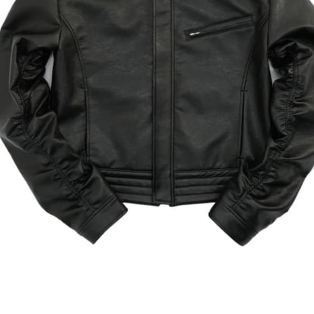 구매)파아카이브 파프롬왓 퍼커링 레더 자켓 2