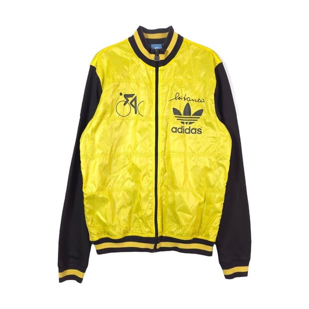 아디다스 오리지널 트레포일 옐로우 봄버 자켓 XL