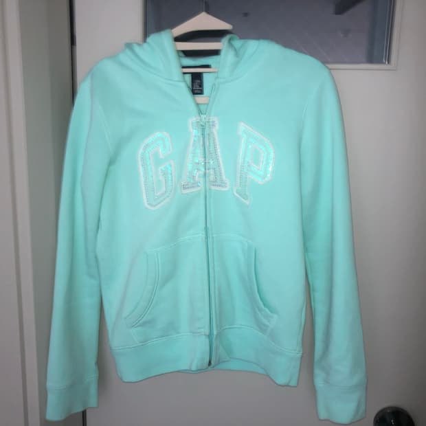 Gap 민트 후드집업 (희귀템)