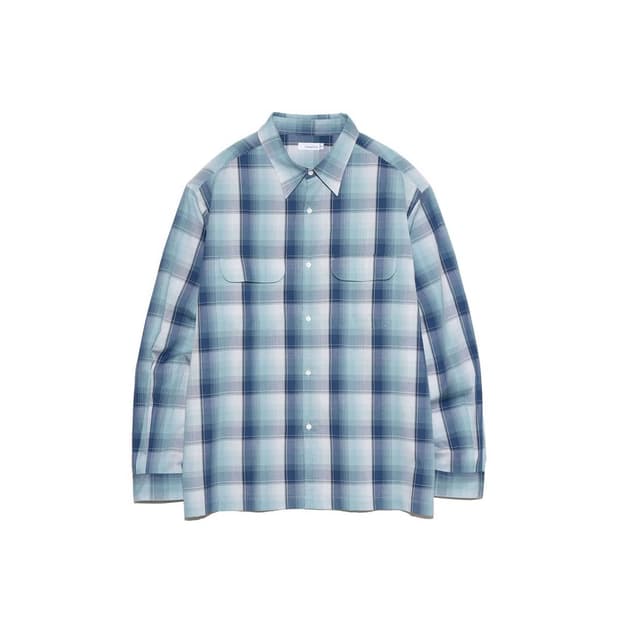 나나미카 레귤러 카라 피케 셔츠 네이비 L