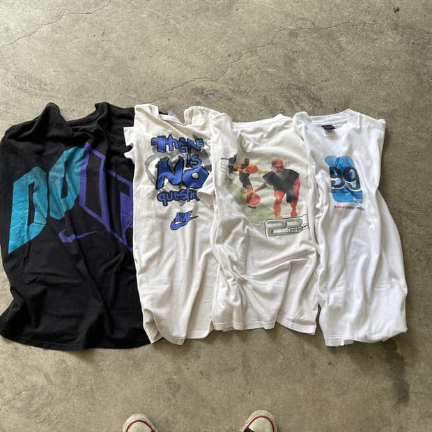 90s Nike Black label shirt(USAMADE🇺🇸)