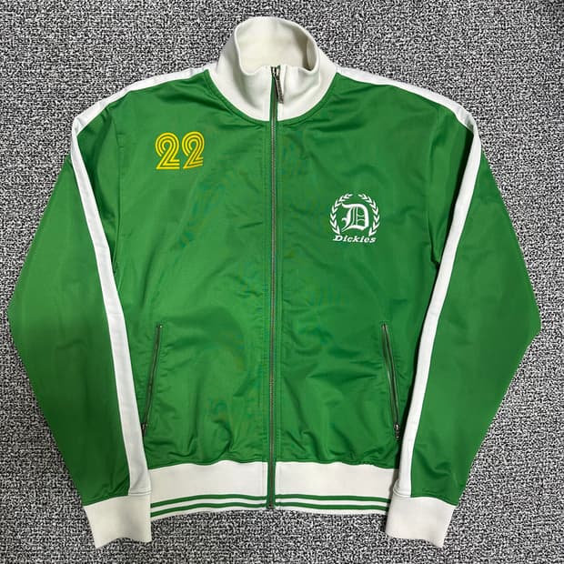 (M) 디키즈 그린 트랙 자켓 져지