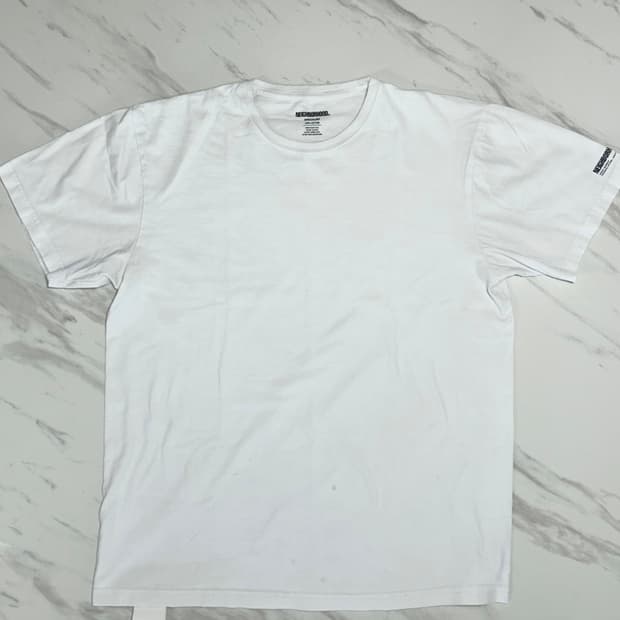 Neighborhood Regular Fit white Tee SizeM