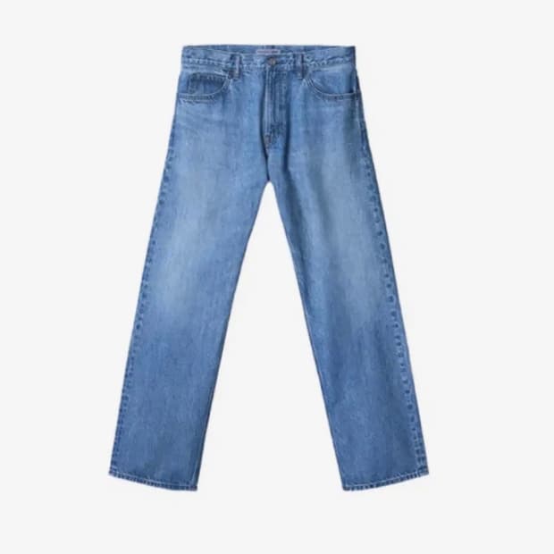 유니클로 x jw 앤더슨 스트레이트 진 65 blue