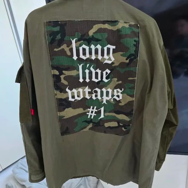 더블탭스 WTAPS 17 모듈러 자켓 팝니다