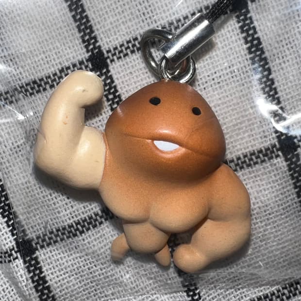 고전 나메코 근육맨 근육빵빵 스트랩