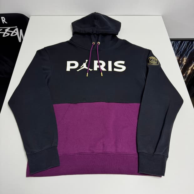 나이키 에어 조던 PSG 파리생제르망 빅로고 후드티 S