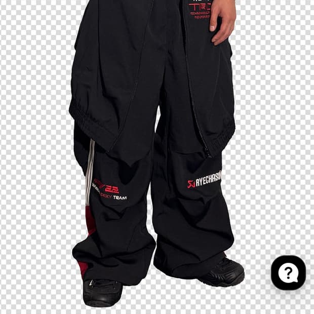 비엑세스 Dual Waist Racing Track Pant