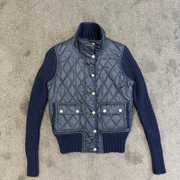 폴로 랄프로렌 퀄팅 니트 자켓 S