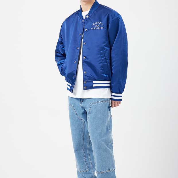 칼하트wip 클래스 오브 89 봄버 자켓 L