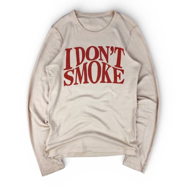 i dont smoke 긴팔 maison margiela