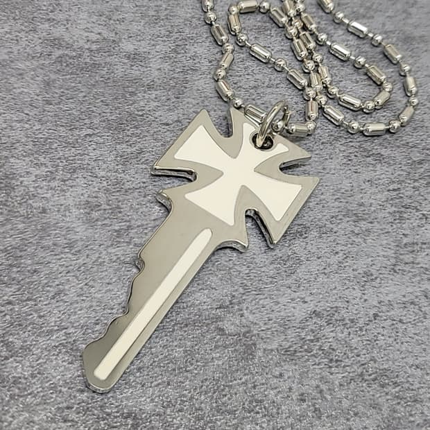 cross key necklace