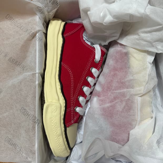 [43] 미하라 야스히로 피터슨 캔버스 로우 레드 