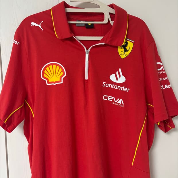 F1 페라리 폴로 셔츠