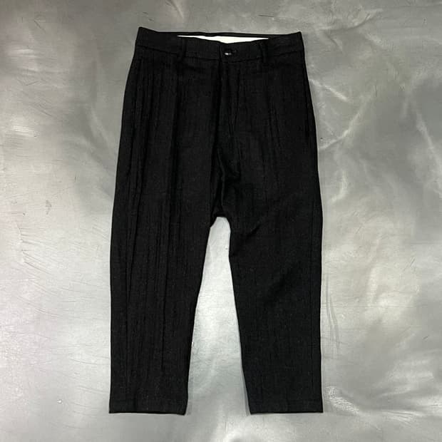  릭오웬스 울 배기 팬츠 y16005