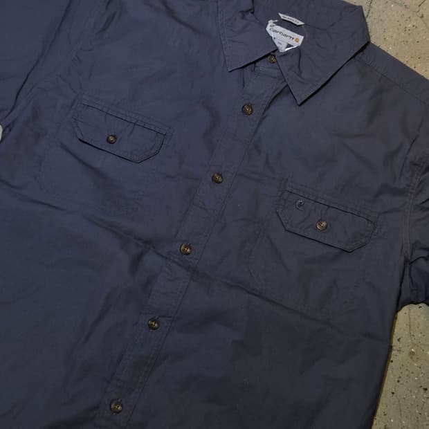 Carhartt 칼하트 진그레이 반팔셔츠