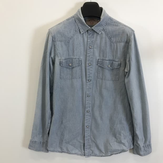 브룩스브라더스 샴브레이 셔츠 [M]