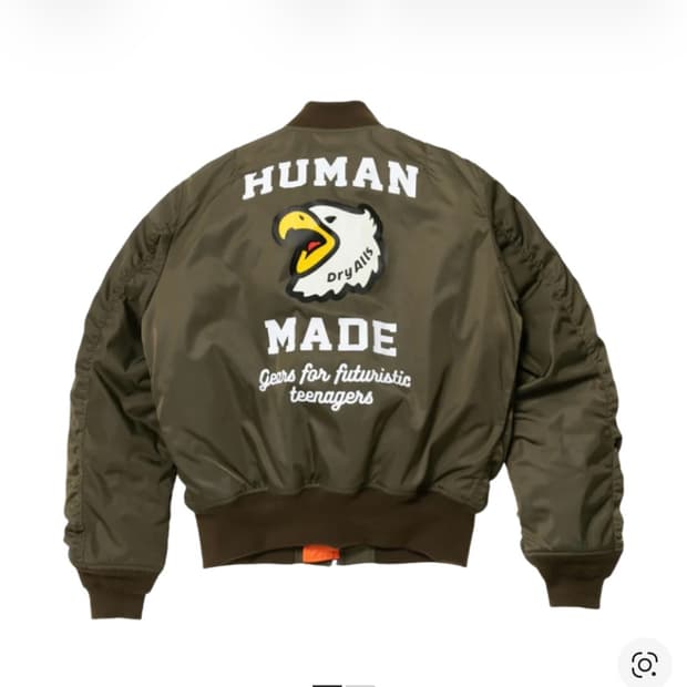 삽니다)) 휴먼 메이드 MA-1 올리브 드랩 XL