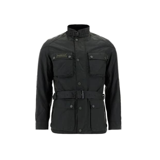 새상품급 바버 인터네셔널 블랙웰 왁스 코튼 자켓 (M)