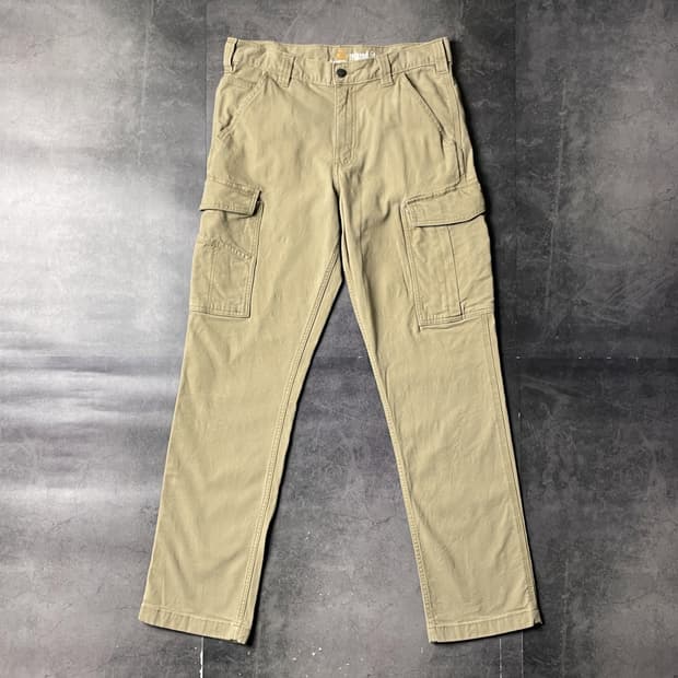 CARHARTT 칼하트 빈티지 베이지 카고 워크 팬츠 A00974