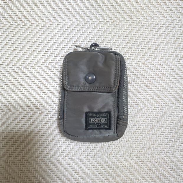 요시다포터 탱커 파우치 실버 그레이 (2899