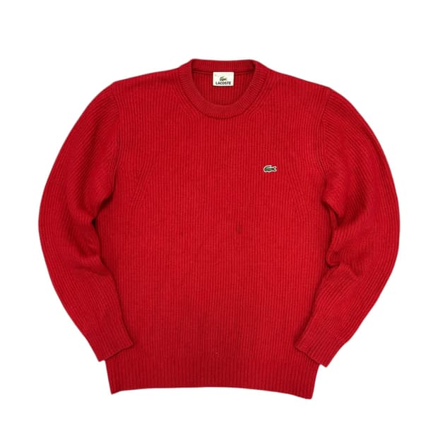 라코스테 레드 울 니트(3)