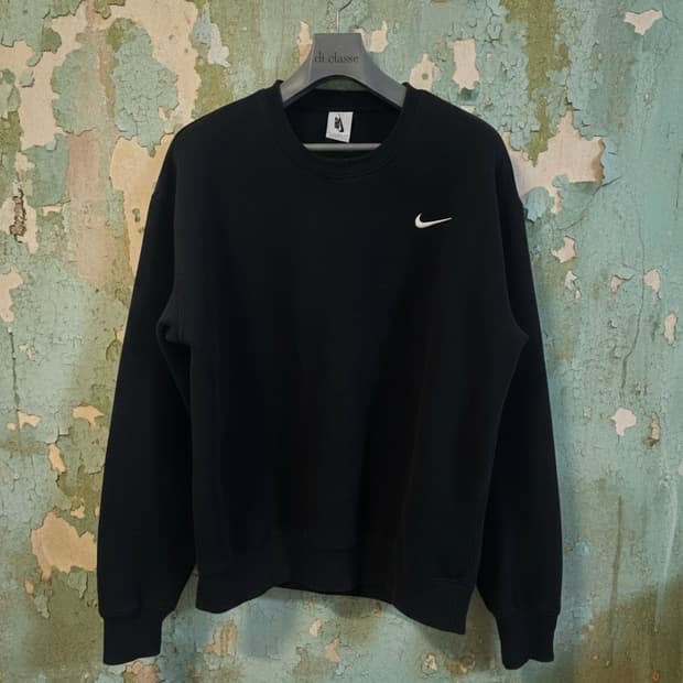 나이키 블랙 맨투맨 L