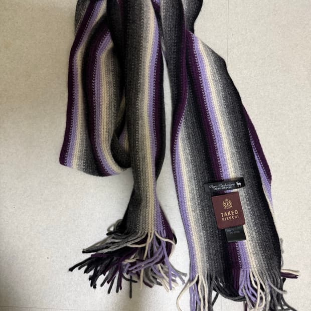 빈티지 니트 머플러