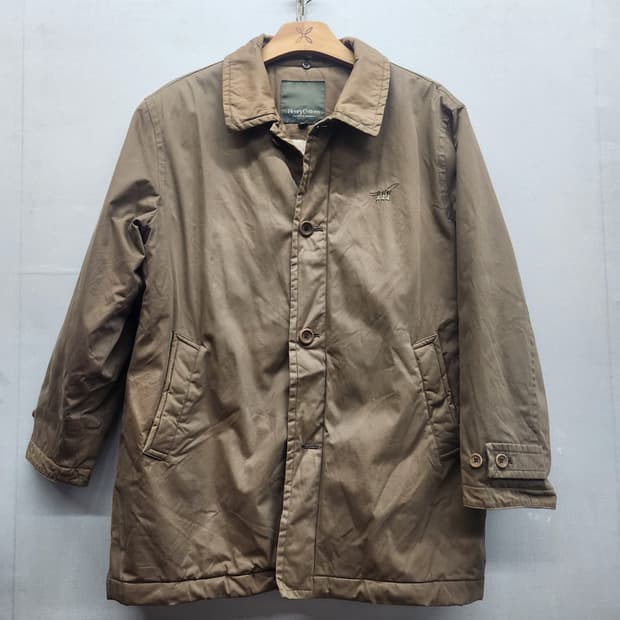 헨리코튼 로고 브라운 자켓(안감폴리) XL