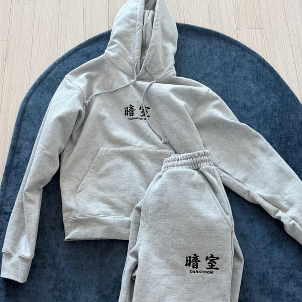 다크룸 트레이닝복 세트 m