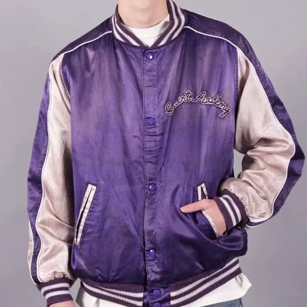 세인트미카엘 셔머아카데미 스타디움 자켓 M