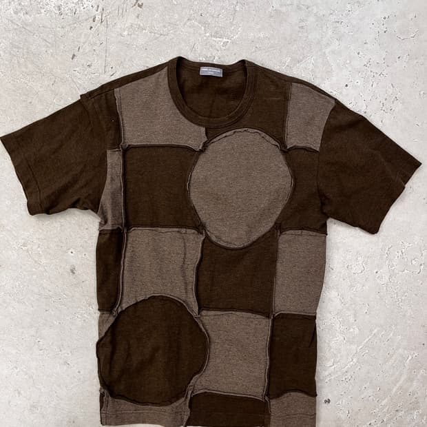ad 2002 패치워크 티셔츠