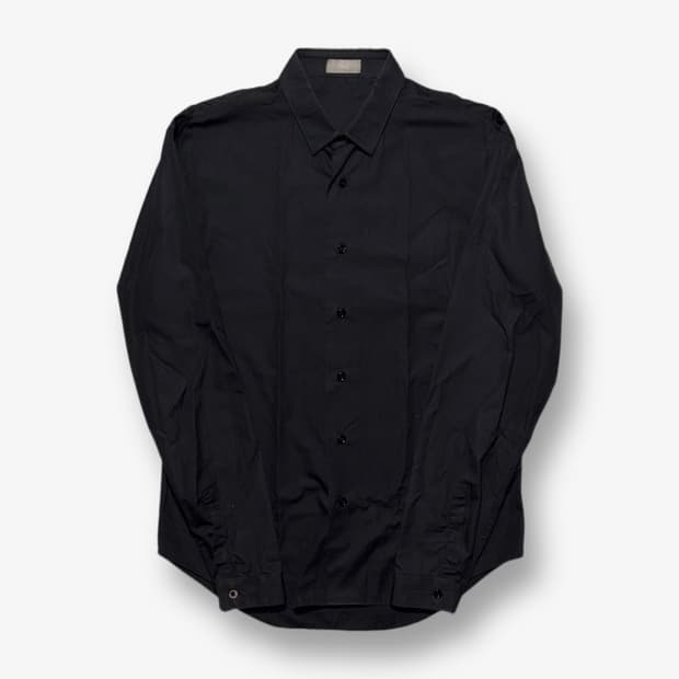 AW06 Dior Homme Black Dress Shirt