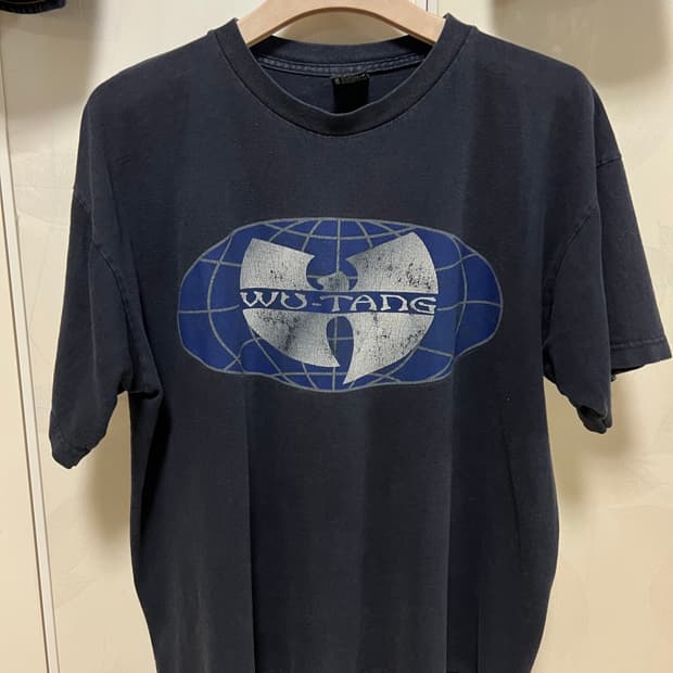 [XL] 빈티지 우탱 클랜 랩티 힙합티 밴드티 wu tang