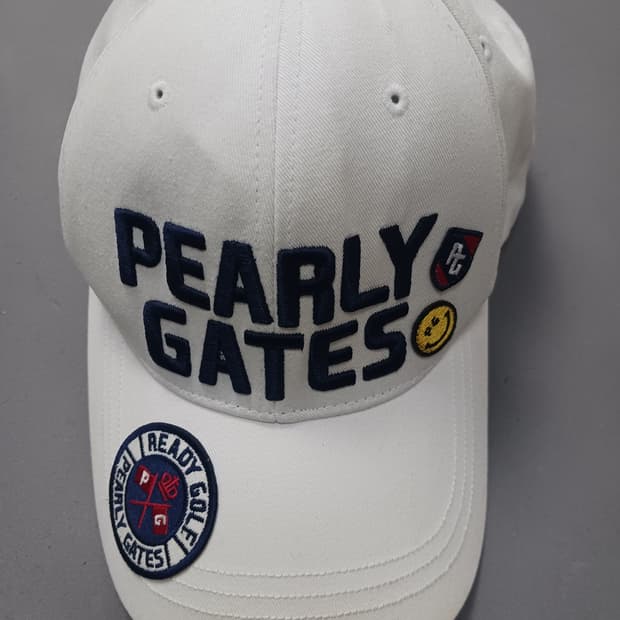 [58] 파리게이츠 투어 골프 볼캡 야구 모자 화이트