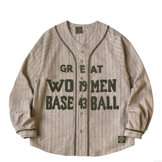 캐피탈 그레이트 우먼 베이스볼 셔츠 새상품