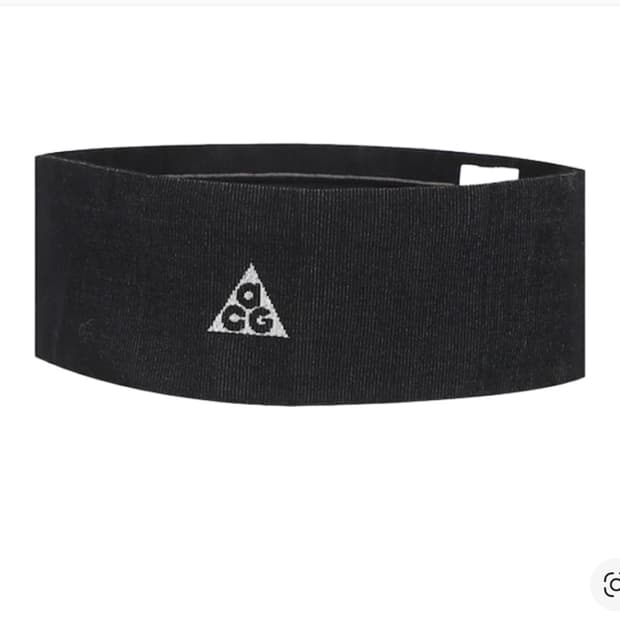 [새상품]나이키 ACG 드라이핏 UV 라이트웨이트 헤어밴드 블랙