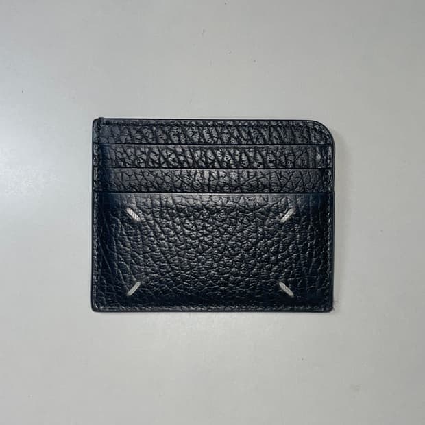 Maison Margiela Stitch Card Holder Black