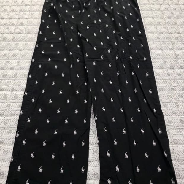 폴로 블랙 츄리닝 바지 32~34