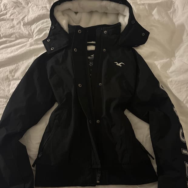 홀리스터 양털 후드 바람막이