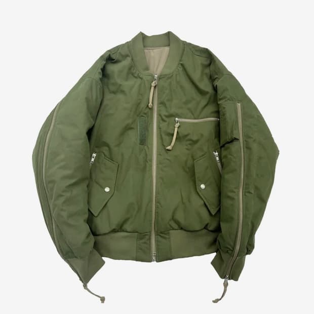 그레일즈 MULTI ZIPPER BOMBER JACKET